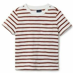Janie and Jack Striped Slub Pocket Tee